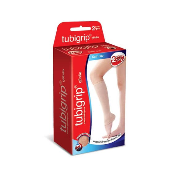 Tubigrip 2PLY ผ้ายืดพยุงน่อง ขนาดกลาง (M) เอ็กซ์ต้า พลัส ร้านขายยา
