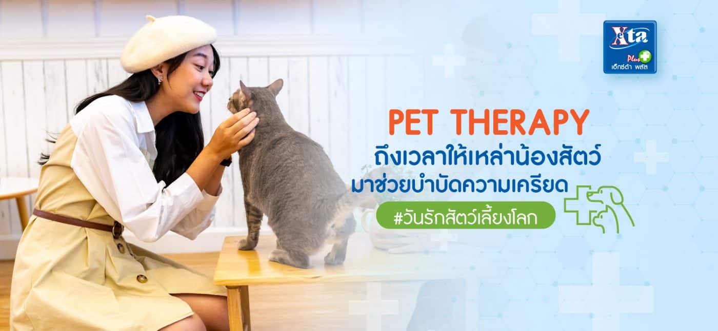 สัตว์บำบัดความเครียด