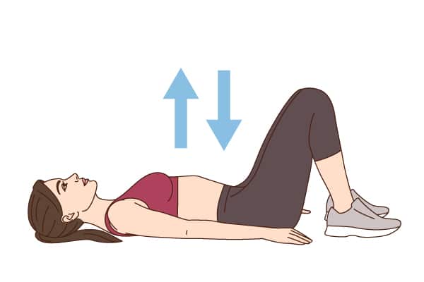 ท่า Pelvic Tilt บรรเทาอาการ ปวดหลังส่วนล่าง