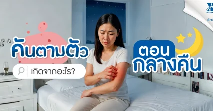 คันตามตัวตอนกลางคืน เกิดจากอะไร? มารู้สาเหตุ พร้อมวิธีแก้ไข eXta Plus