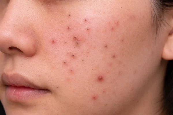 สิวอุดตันหัวเปิด (Open Comedone) 