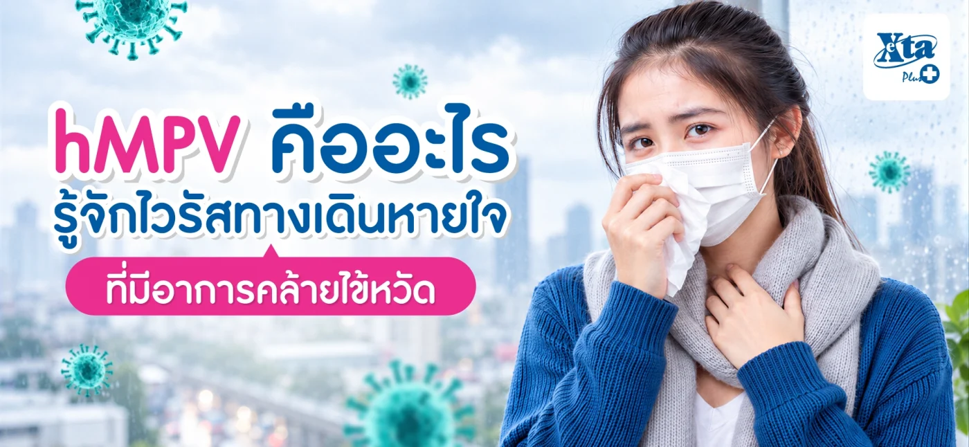 hMPV คืออะไร รู้จักไวรัสทางเดินหายใจอันตราย อาการคล้ายไข้หวัด จาก เอ็กซ์ต้า พลัส